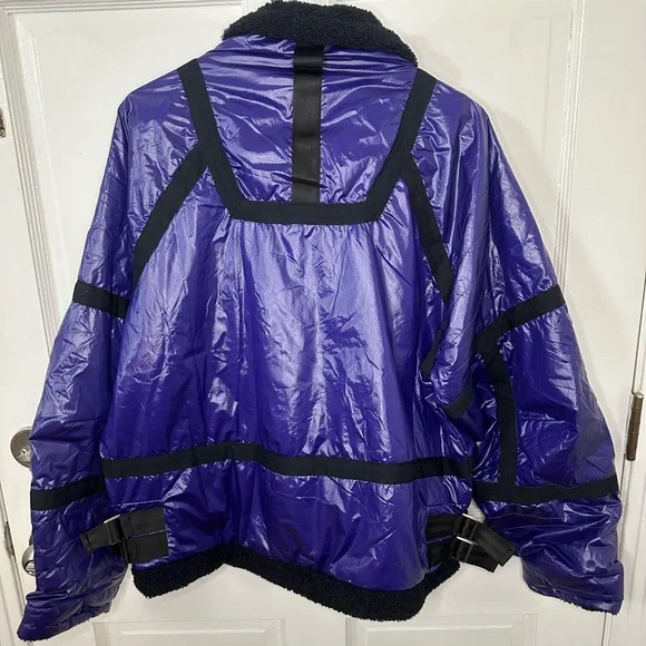 NWOT Free People Movement Vagabond Bomber Sherpa Lined Packable Jacket - Picture 10 of 10